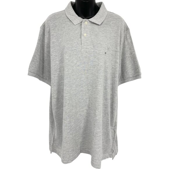 American Eagle Outfitters Mens Grey Polo Shirt XL Extra Large Short Sleeve New - Picture 1 of 10